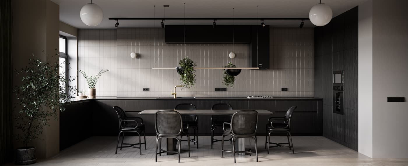 Villa Aurora — dining room