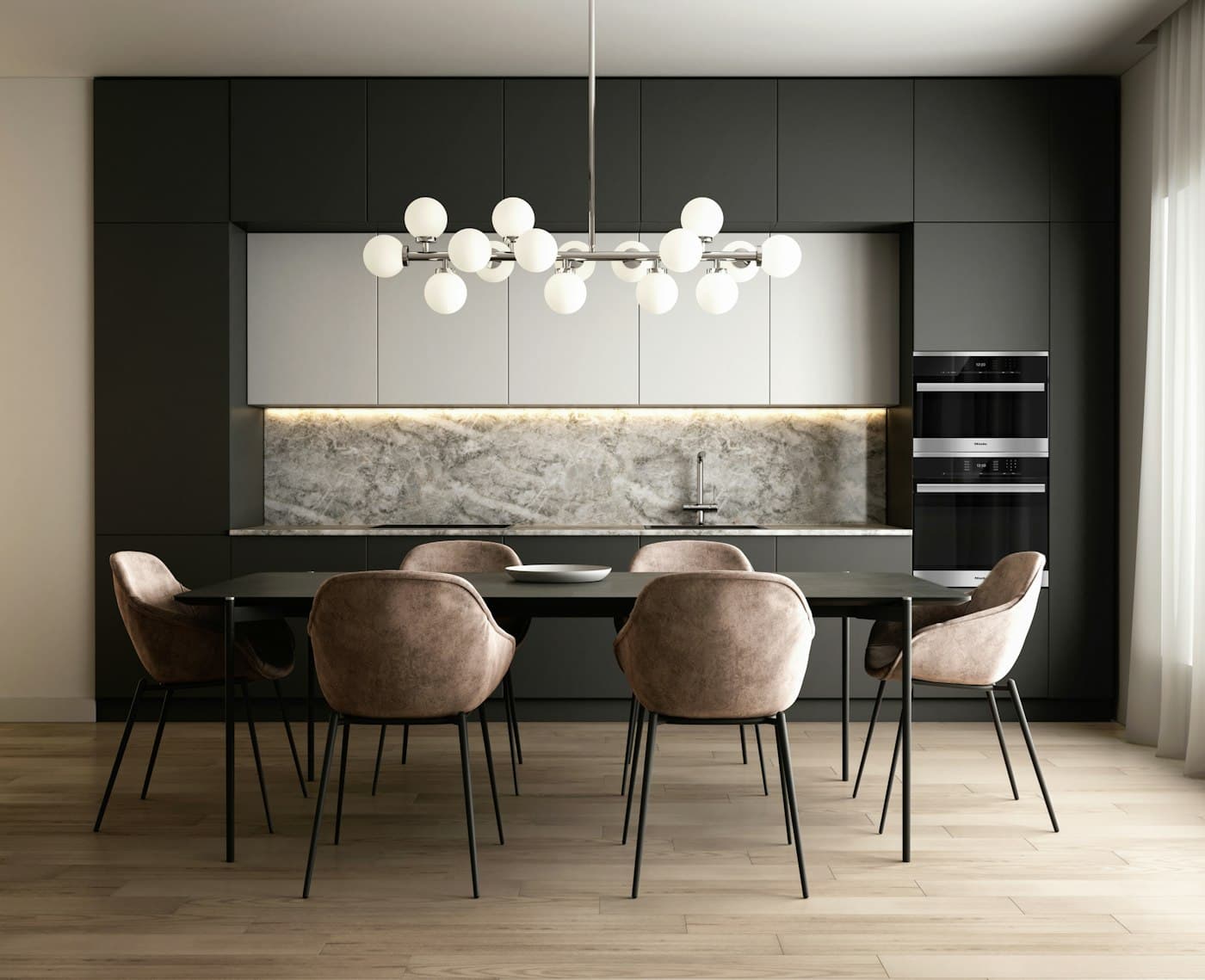 Oceanview Residence — kitchen