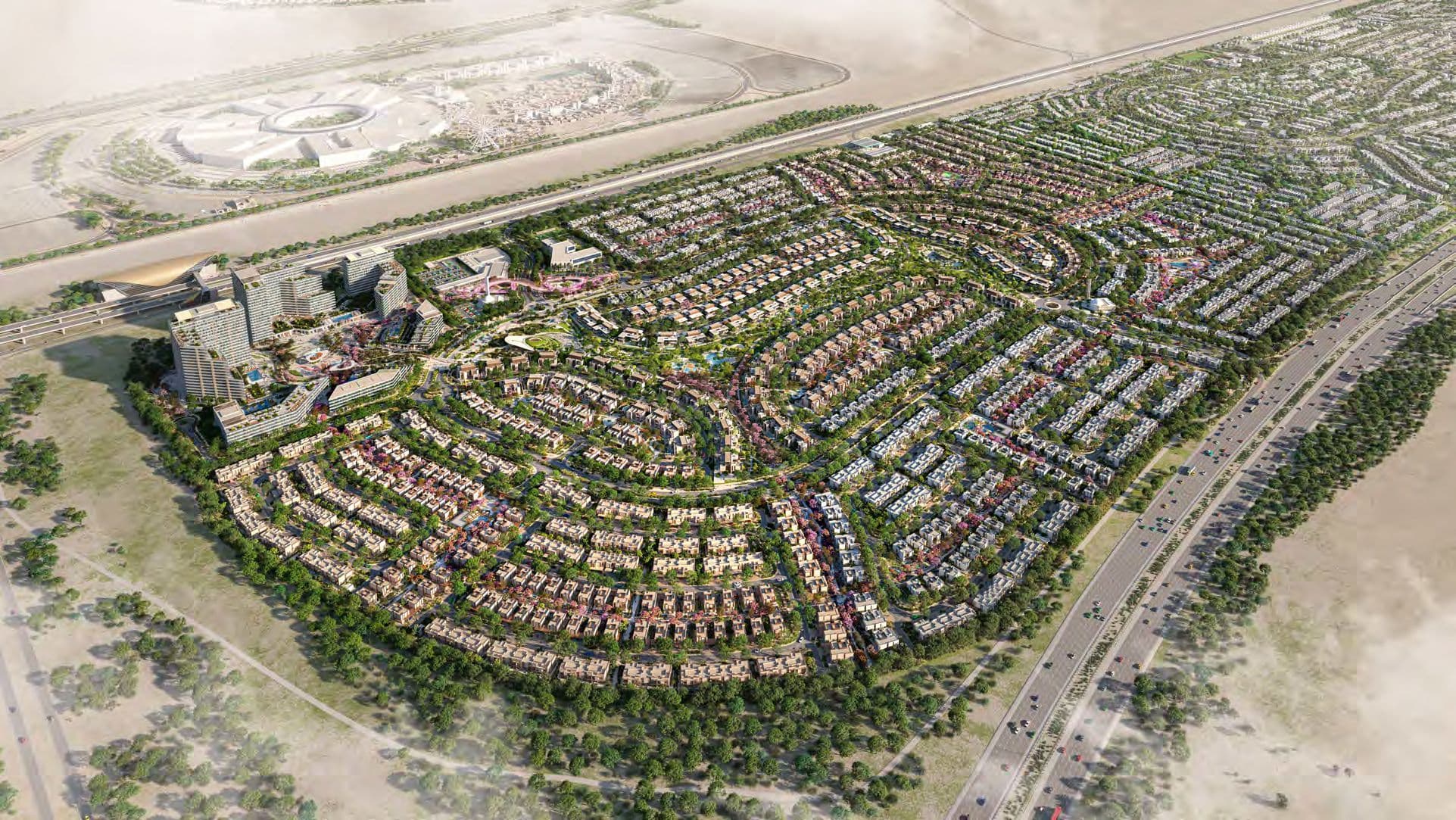 Athlon — masterplan aerial
