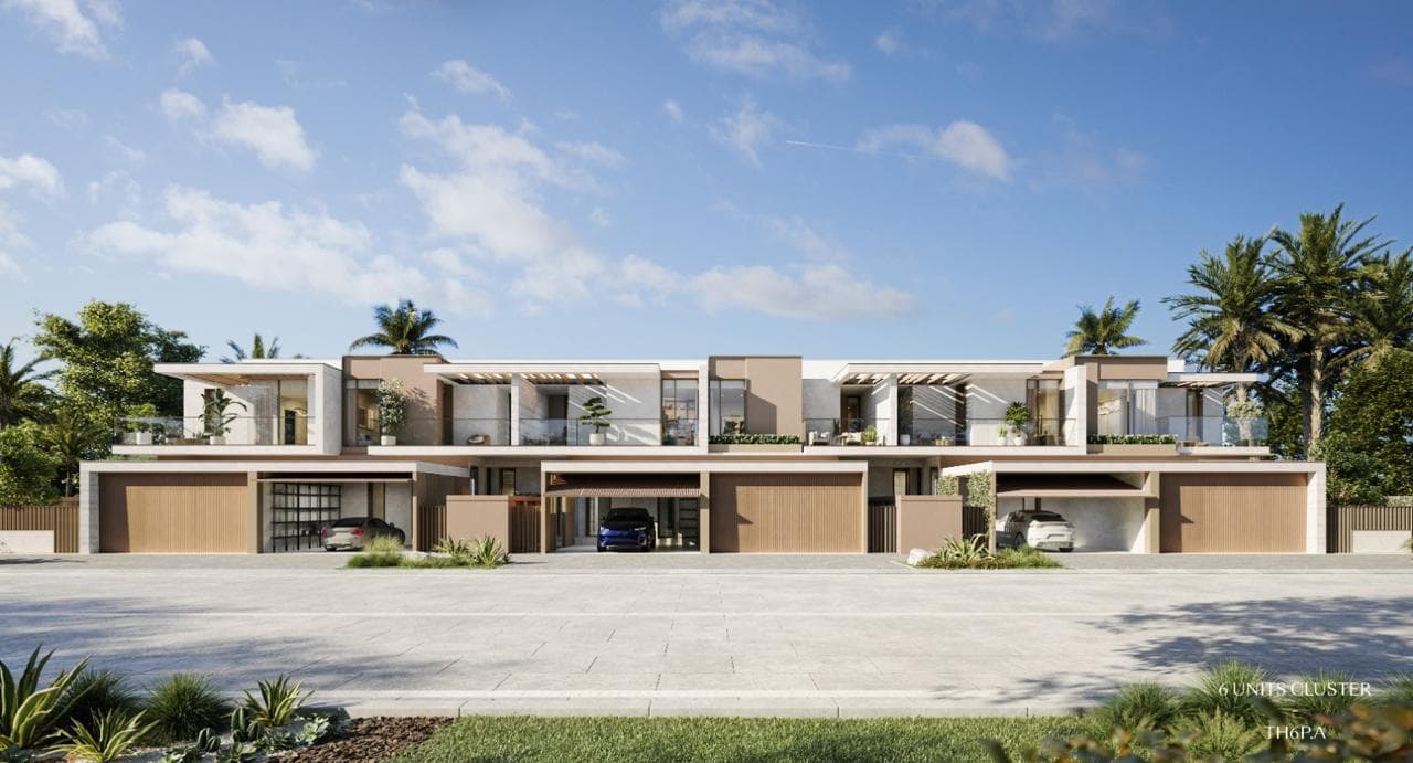 Bay Estates — villa cluster elevation
