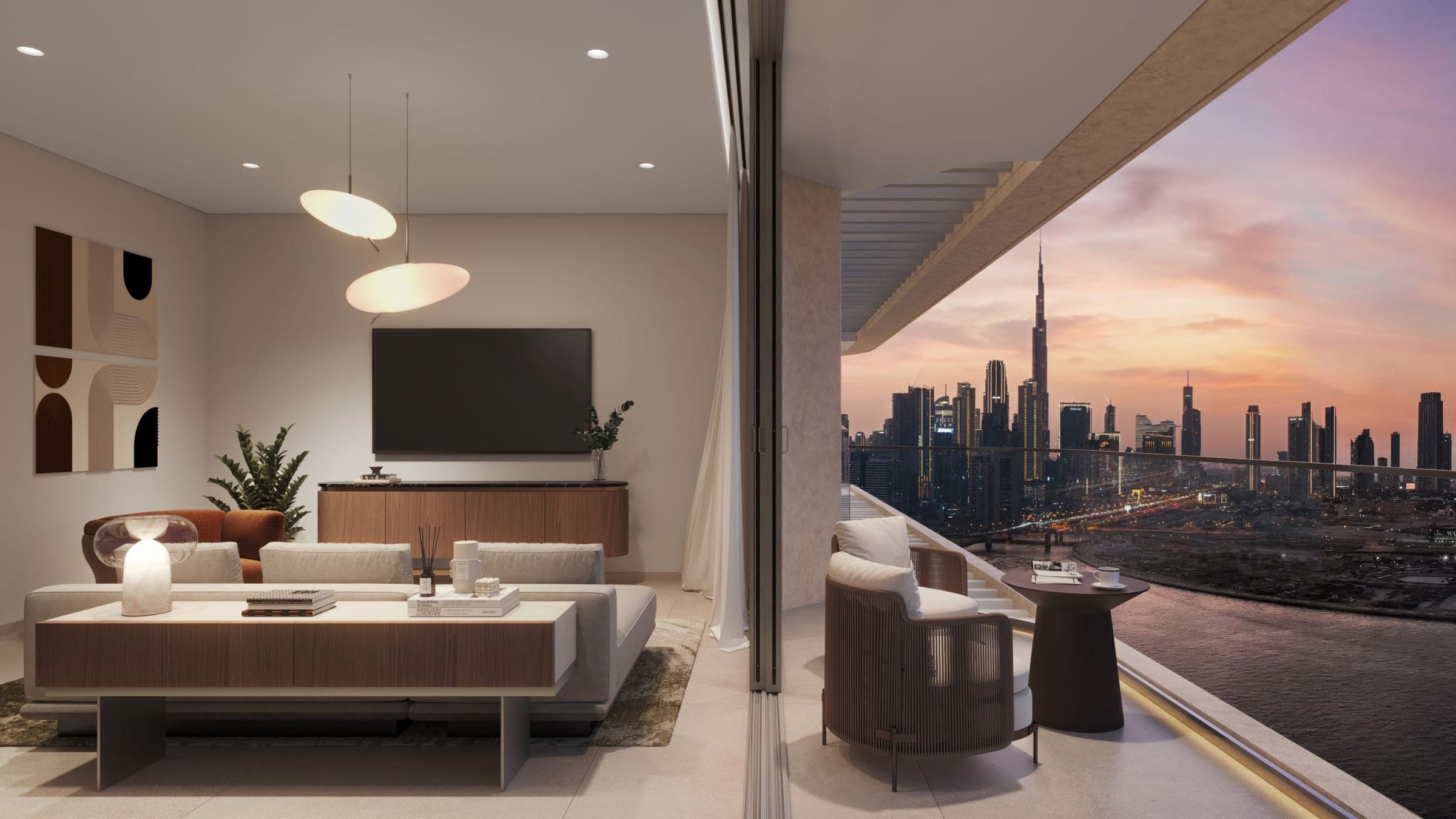 The Artistry — living room terrace