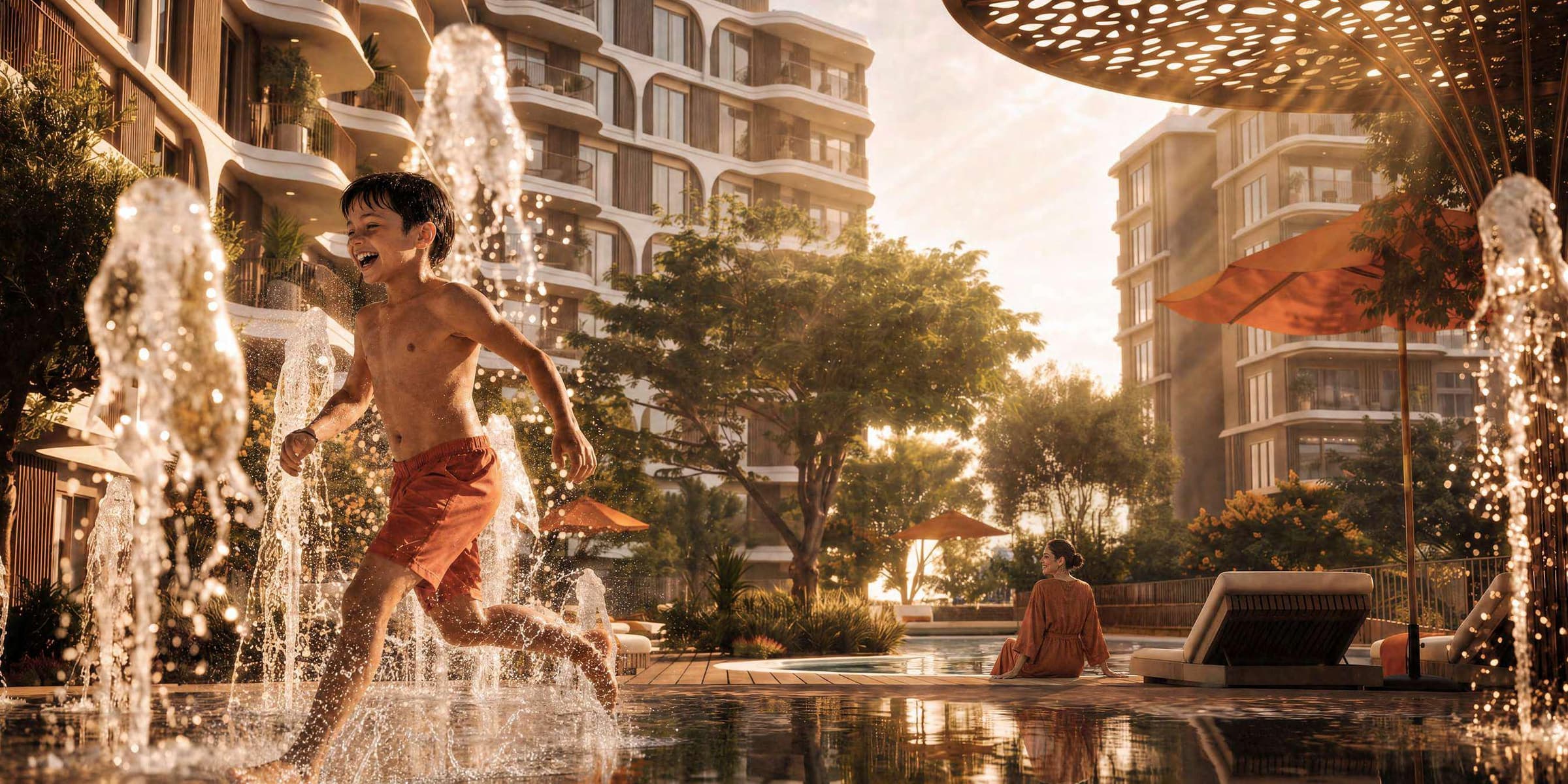 Yas Point — water play plaza
