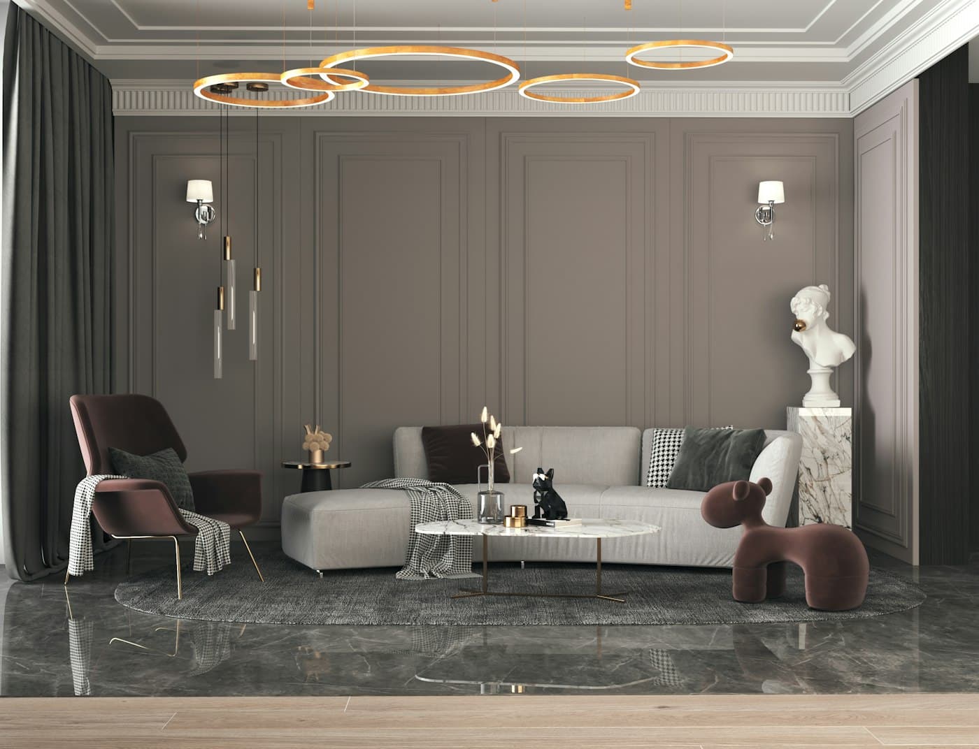 Sereno Mansion — reception room